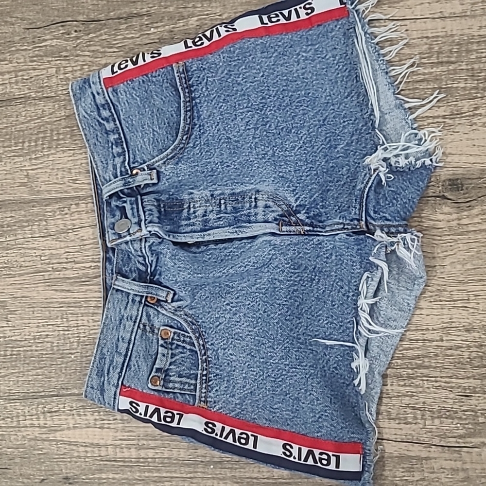 Levi Premium High Waisted Shorts